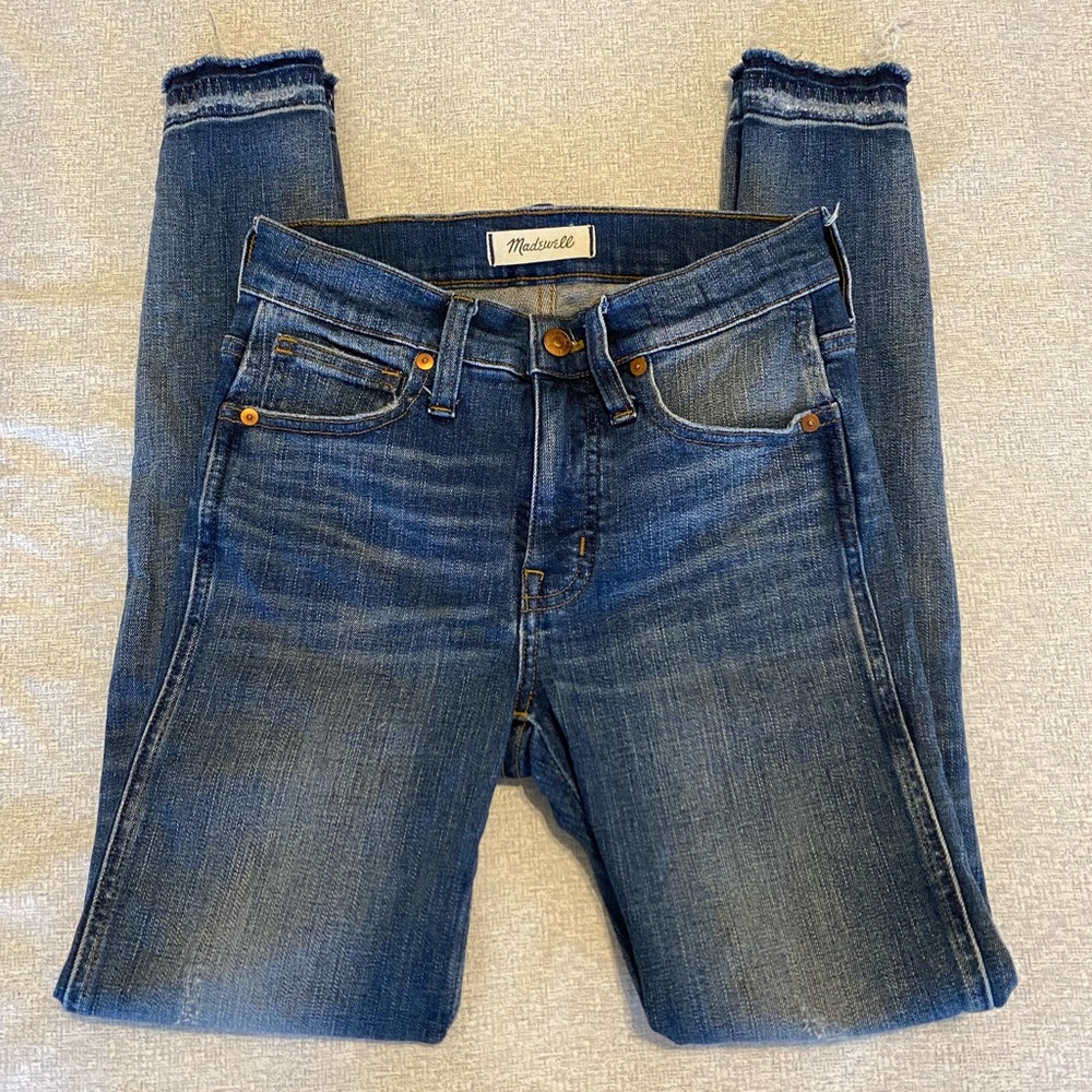 Madewell 9 inches high rise skinny jeans